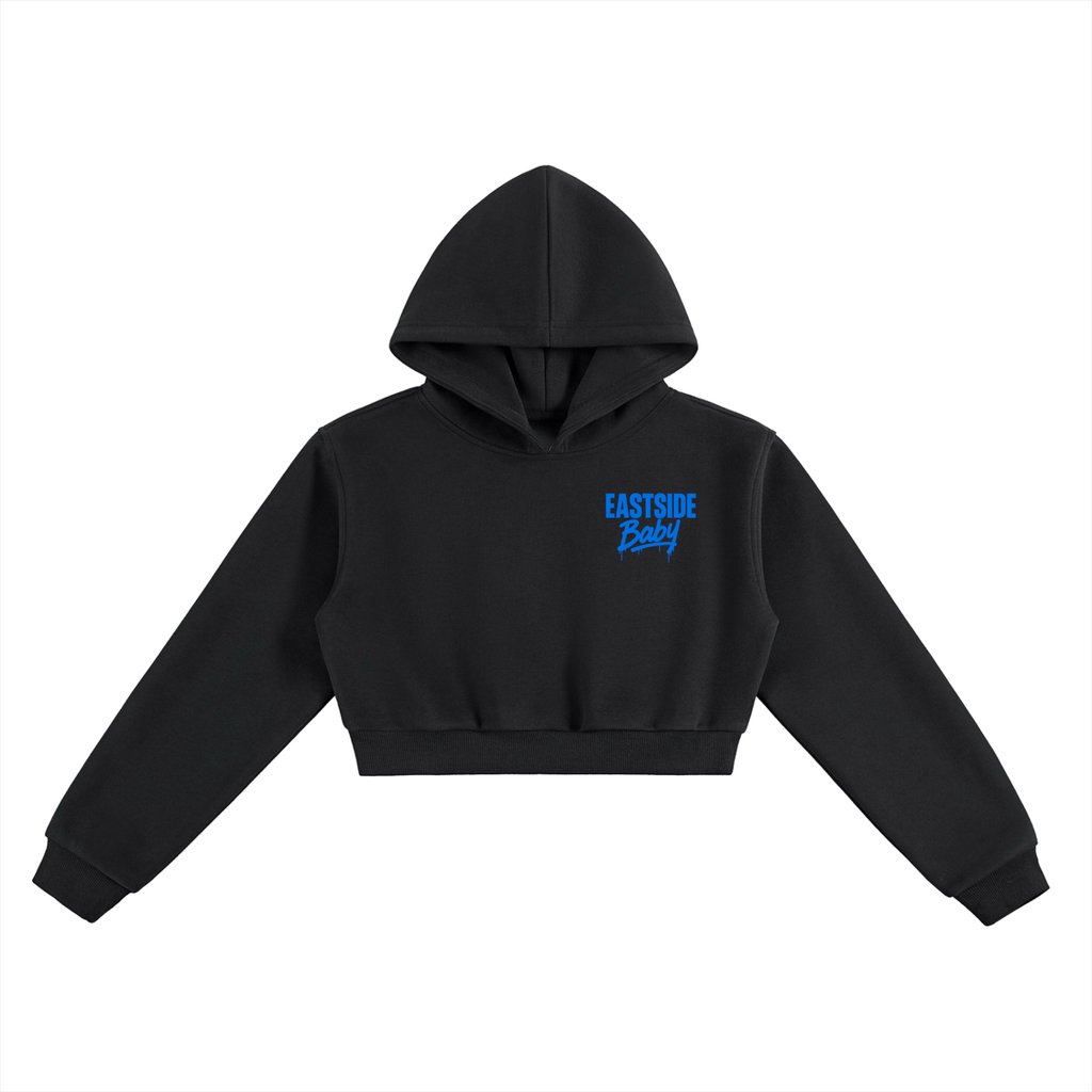 Eastside Baby Royal cropped hoodie