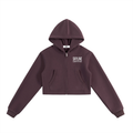 Skyline Signature Cropped Zip Hoodie