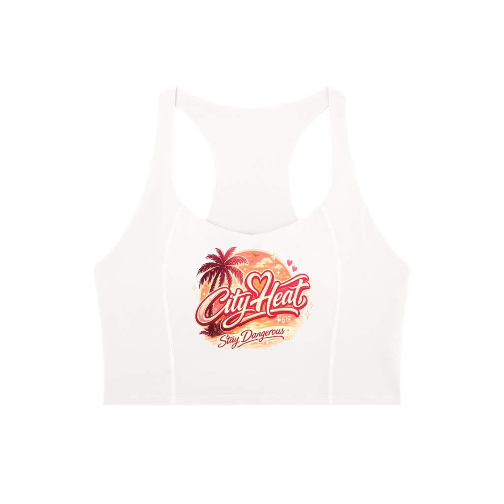 City Heat Performance Crop Top