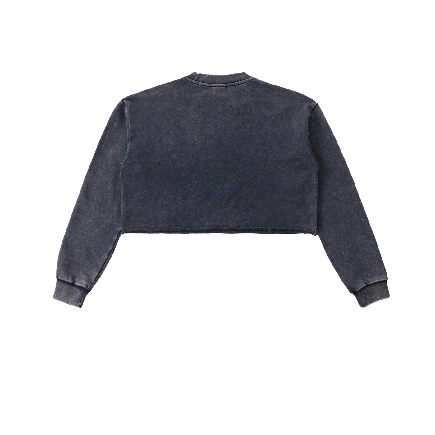 Certified Essential Washed Crop Sweatshirt