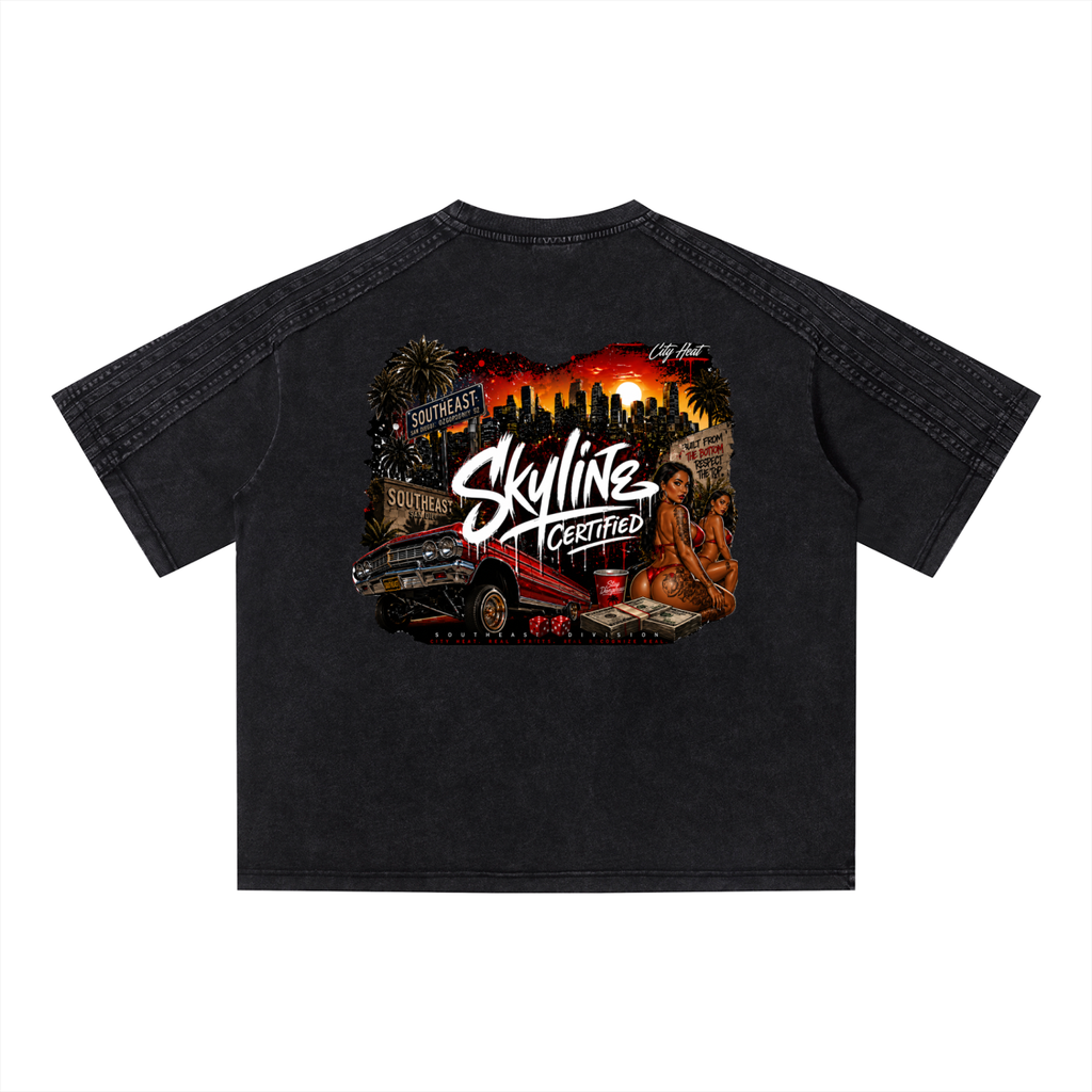 Skyline Signature Vintage Boxy Tee