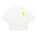 City Heat Ribbed Crop T-Shirt