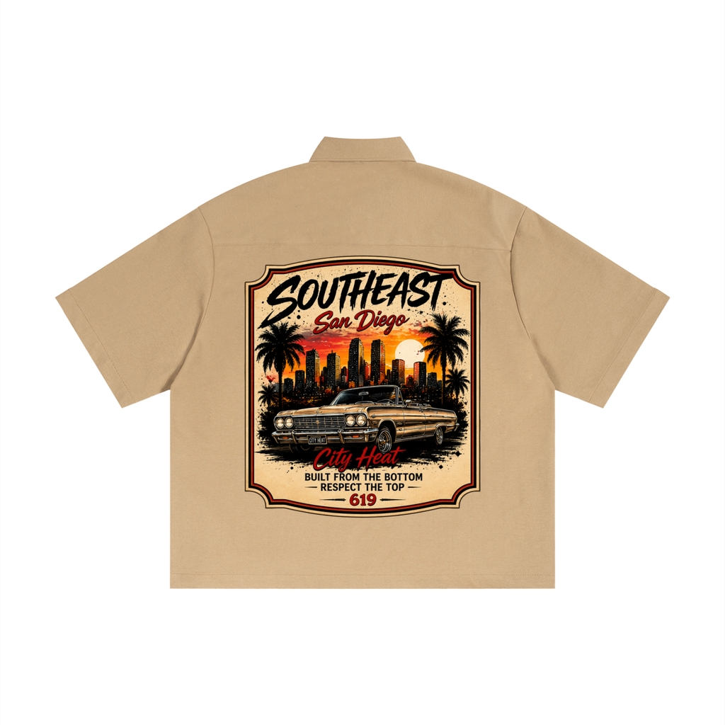 City Heat Utility Button Up