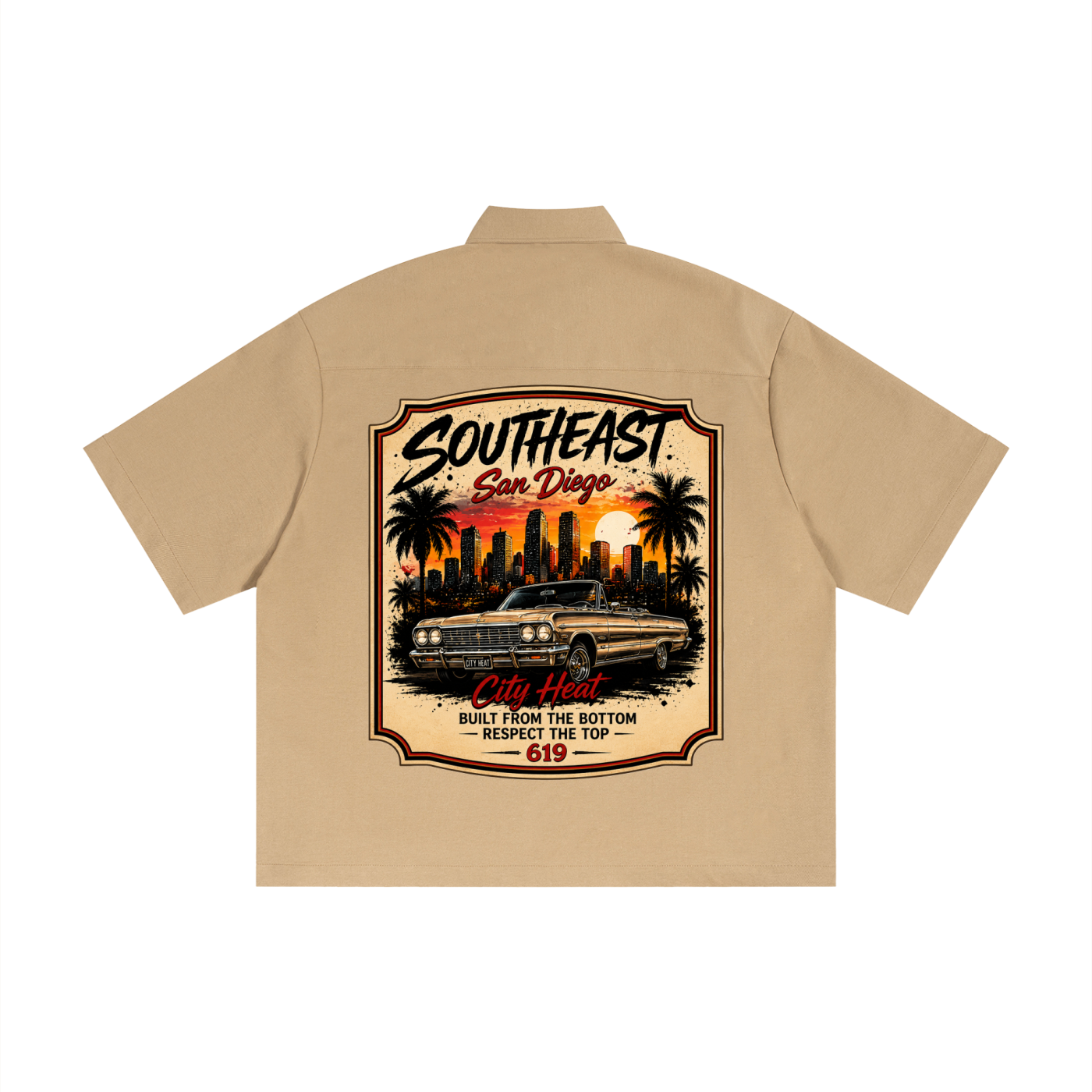 City Heat Utility Button Up
