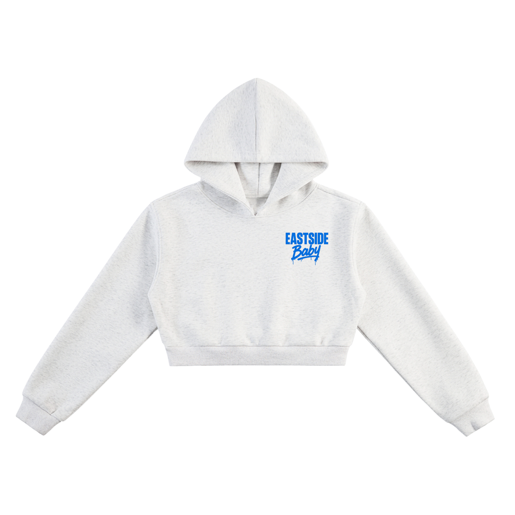 Eastside Baby Cropped Hoodie – Royal Edition