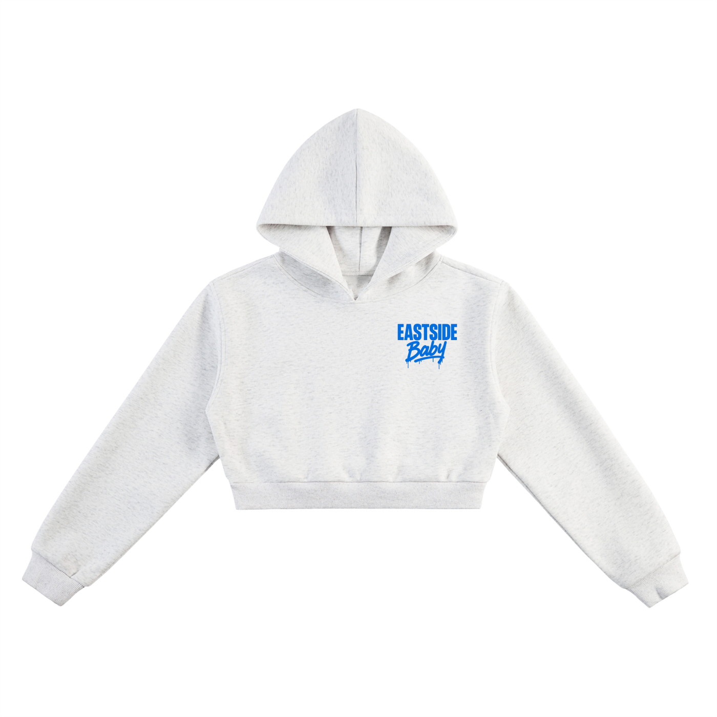 Eastside Baby Cropped Hoodie – Royal Edition
