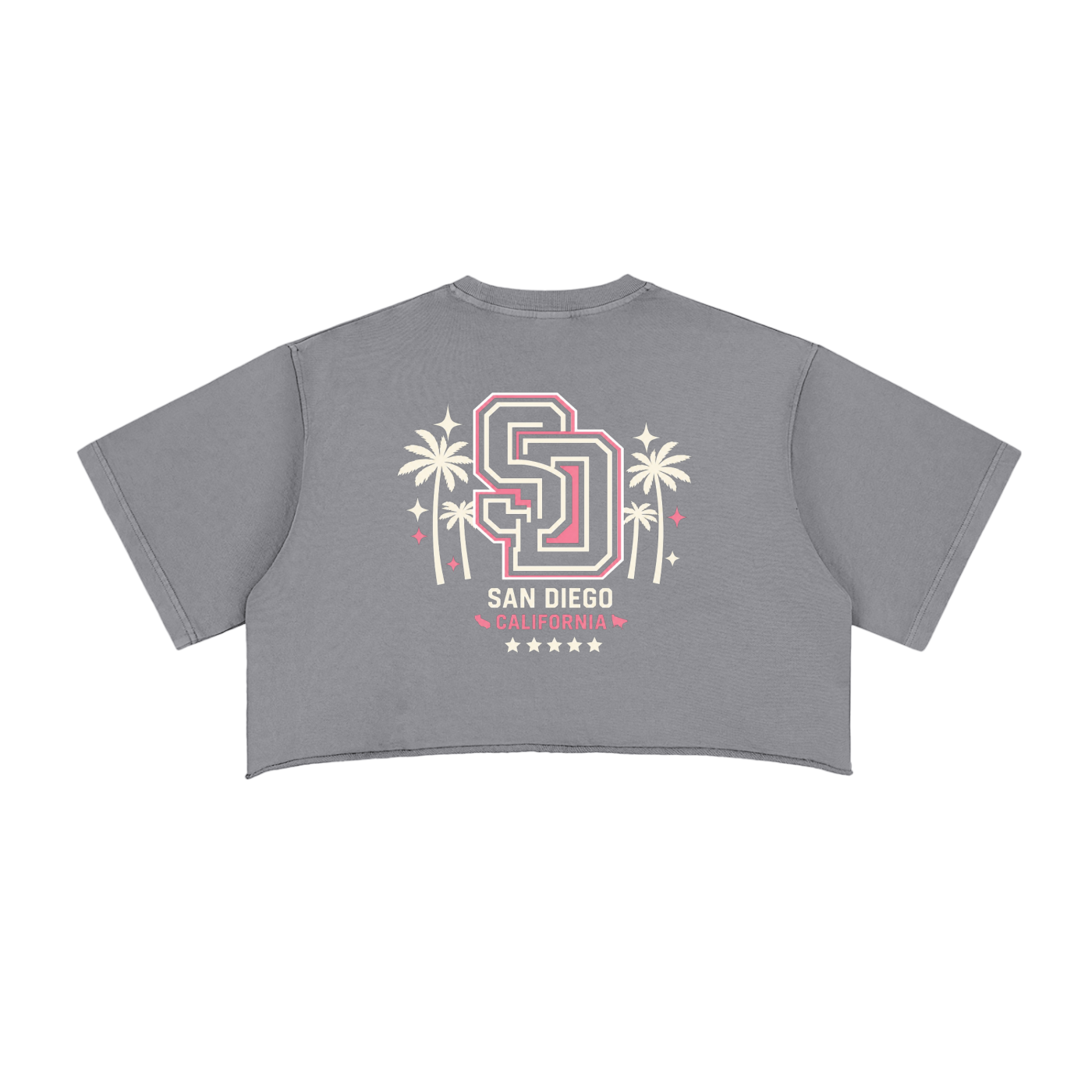 City Heat Heavyweight Crop Tee