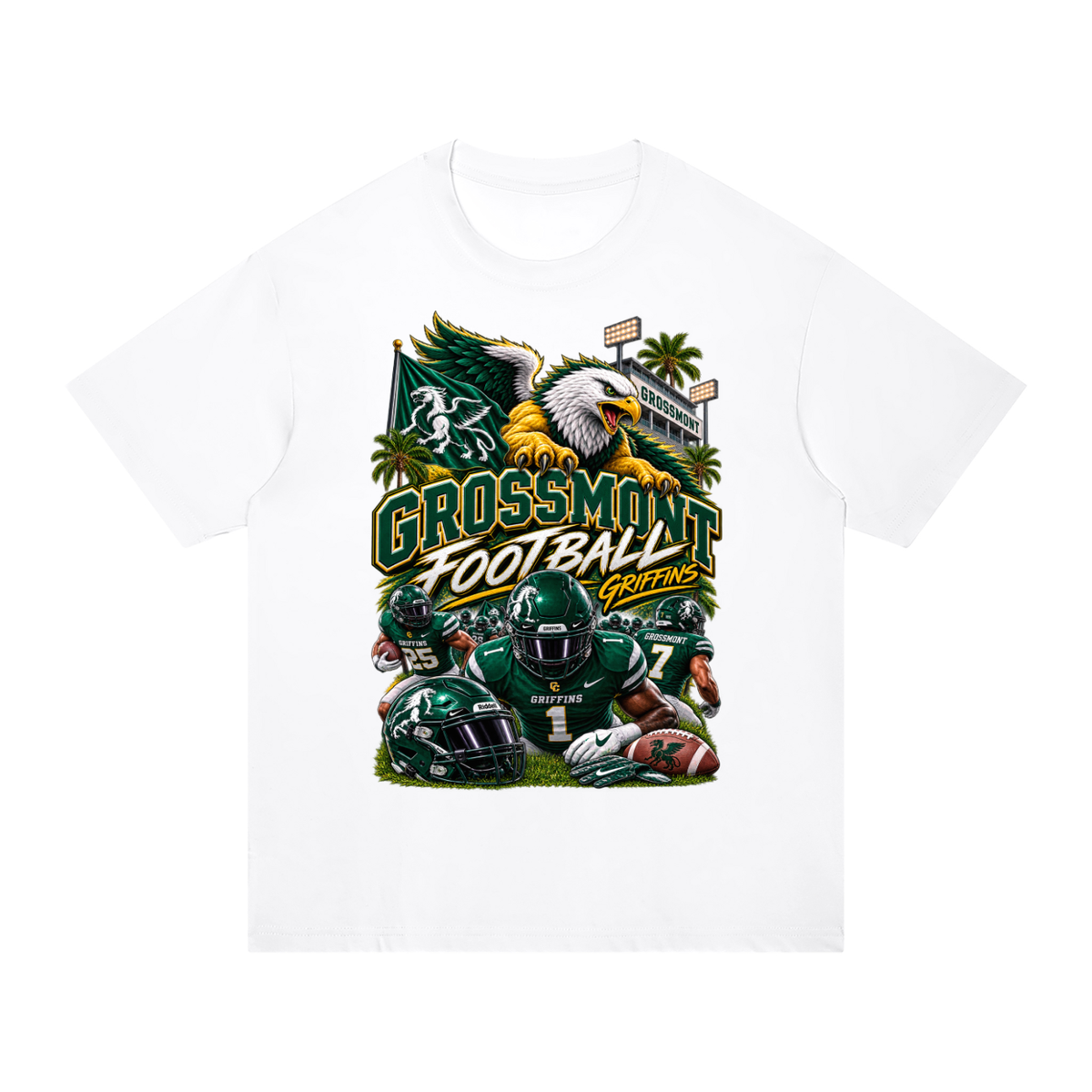 Grossmont College Football T-Shirt