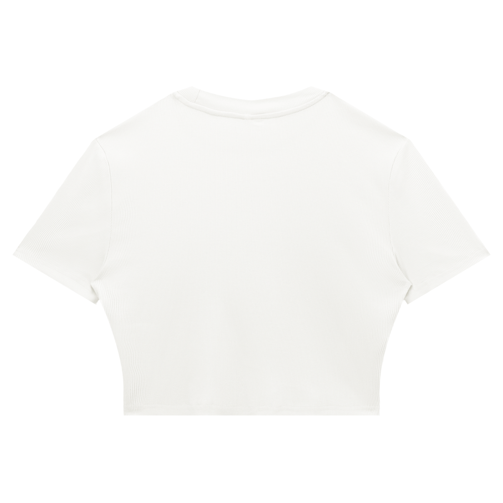 City Heat Ribbed Crop T-Shirt